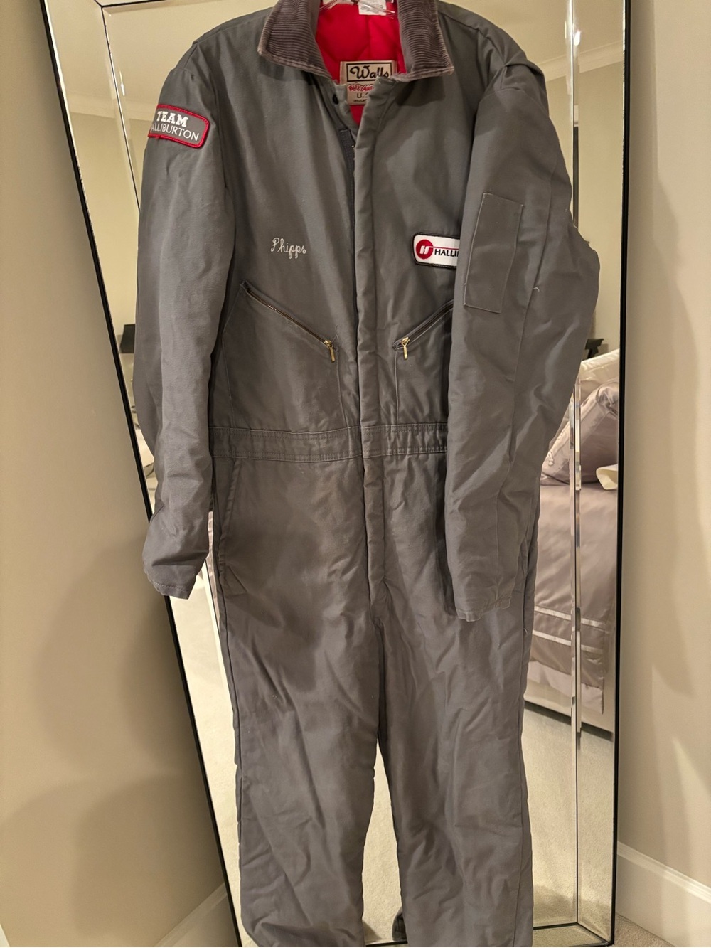 Walls Blizzard Pruf Insulated  Industrial  Workwear Coveralls size 42-44 XTall